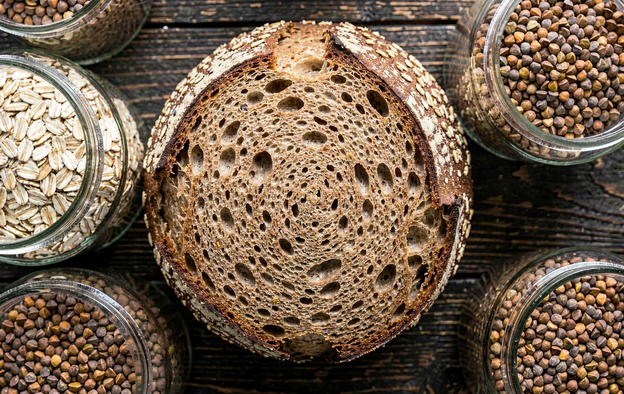 Teljes kiőrlésű gabonák és magvak